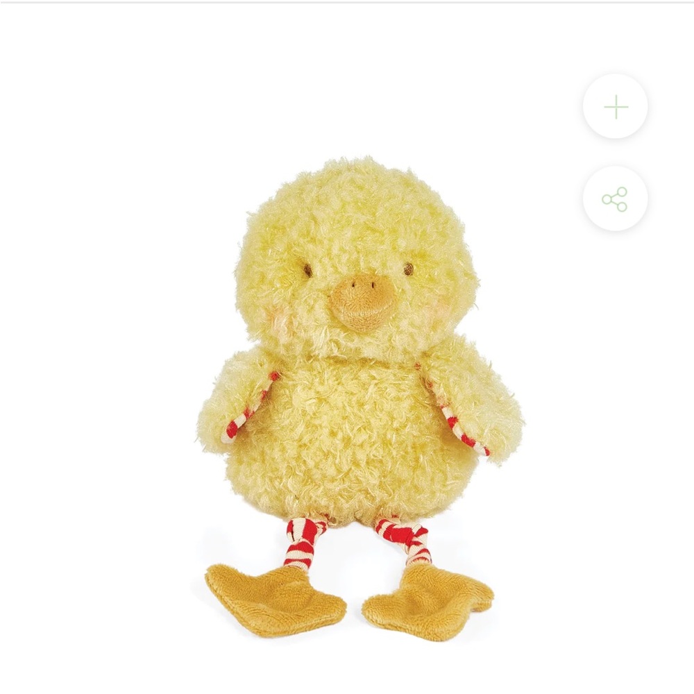 NWT Bunnies by the Bay Stuffed Chick